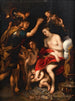 Le Couronnement de Roxane par Alexandre le Grand - École de Peter Paul Rubens — vy av konstverket
