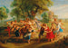 Les Paysans dansants - Ecole de Peter Paul Rubens — vy av konstverket