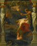 Thétis sänker barnet Achilleus i floden Styx - Skola av Peter Paul Rubens — vy av konstverket