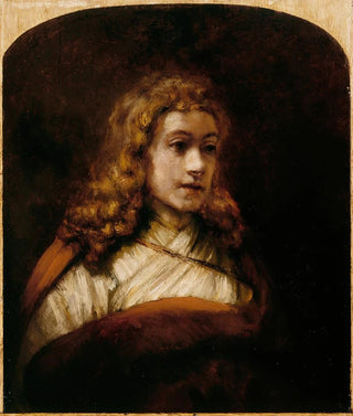 Follower of Rembrandt van Rijn - Bust Of A Youth.webp