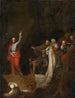 La Résurrection de Lazare - École de Salvator Rosa — vy av konstverket