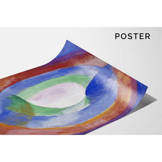 Formes circulaires, Lune n° 1 - Robert Delaunay | Reproduction Tableau Décoration murale affiche copie