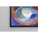 Reproduktion av målningen Formes circulaires, Lune n° 1 - Robert Delaunay
