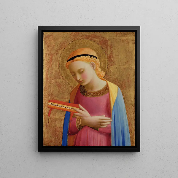 Vierge Annonciatrice - Fra Angelico — inramlat konstverk på väggen