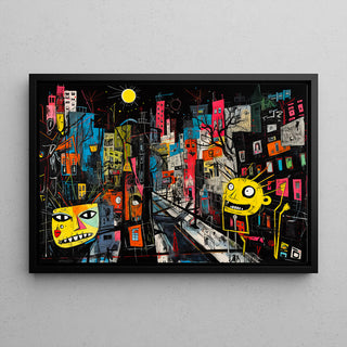 Tableau Street Art - Vibrance Urbaine