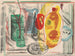 Arrangement de cruches - Frances Hodgkins — vy av konstverket