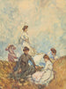 Le sommet de la colline - Frances Hodgkins — vy av konstverket