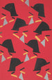 Design textil utan titel nr II - Frances Hodgkins — vy av konstverket