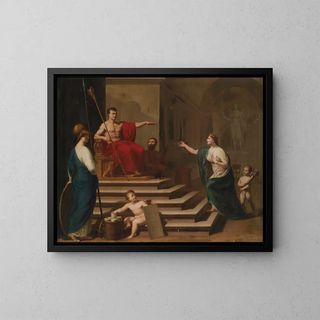 Francesco Alberi - Allegorie Auf Napoleon Als Befreier Italiens.webp