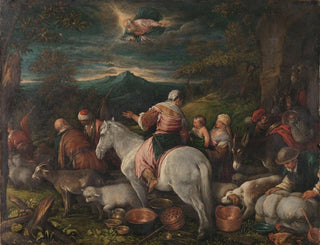 Francesco Bassano the Younger - Abraham Leaves Haran.webp