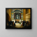 Raphaël vid Panthéon 1833 - Francesco Diofebi — inramlat konstverk på väggen