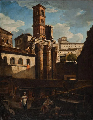 Francesco Diofebi - The Ruined Temple Of Mars Ultor Rome.webp