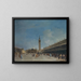Place Saint-Marc - Francesco Guardi — inramlat konstverk på väggen