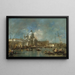 Santa Maria della Salute - Francesco Guardi — inramlat konstverk på väggen