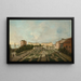 Le Jardin du Palais Contarini dal Zaffo - Francesco Guardi — inramlat konstverk på väggen