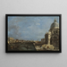 Le Grand Canal Venise - Francesco Guardi — inramlat konstverk på väggen