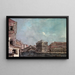 Le Grand Canal au-dessus du Rialto - Francesco Guardi — inramlat konstverk på väggen