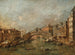 Le pont du Rialto et la Riva del Vin à Venise - Francesco Guardi — vy av konstverket