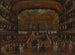 L'intérieur du Teatro San Benedetto à Venise lors du bal de 1782 en l'honneur des Conti del Nord - Francesco Guardi — vy av konstverket