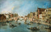 Vue sur le canal Cannaregio, Venise - Francesco Guardi — vy av konstverket