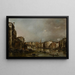 Vue du Grand Canal vers le Rialto - Francesco Guardi — inramlat konstverk på väggen