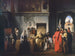 Le retrait des deux Foscari - Francesco Hayez — vy av konstverket