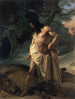 Samson och lejonet - Francesco Hayez — vy av konstverket