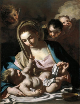 Francesco Solimena - Madonna And Child.webp