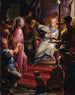 Le Christ devant Caïphe - Francesco Trevisani — vy av konstverket