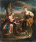 Le Christ et la Samaritaine au puits - Francesco Trevisani — vy av konstverket