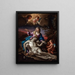Pietà - Francesco Trevisani — inramlat konstverk på väggen