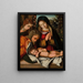 La Sainte Famille - Francesco Zaganelli da Cotignola — inramlat konstverk på väggen