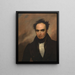 Daniel Webster - Francis Alexander — inramlat konstverk på väggen