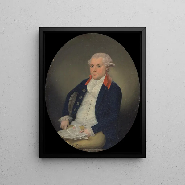 William Wheatley - Francis Alleyne — inramlat konstverk på väggen
