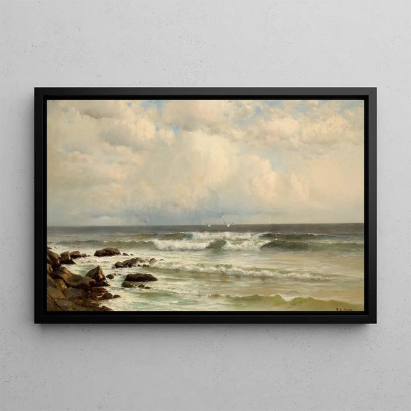 Francis Augustus Silva - Summer Winds Long Branch Beach New Jersey.webp