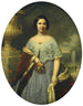Lucy Tappan Bowen Mme Henry C. Bowen - Francis Bicknell Carpenter — vy av konstverket