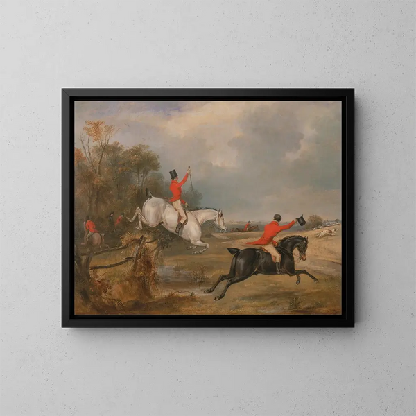 Salle des Bacheliers i fullt ljus - Francis Calcraft Turner — inramlat konstverk på väggen