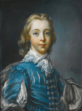 Francis Cotes - Portrait Of A Boy Possibly Peter Benet Legh B 1742.webp