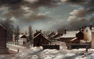 Francis Guy - Winter Scene in Brooklyn.webp