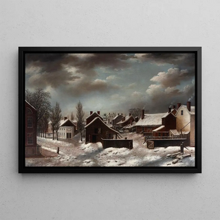 Francis Guy - Winter Scene in Brooklyn.webp