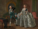 David Garrick och Mme Pritchard i Le Mari suspicieux av Benjamin Hoadly - Francis Hayman — vy av konstverket