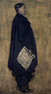 Charles Rennie Mackintosh 1869-1928 Arkitekt studie för gruppporträttet Byggnadsnämnden - Francis Henry Newbery — vy av konstverket