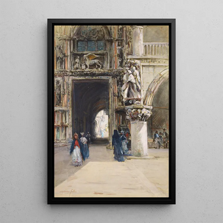 Francis Hopkinson Smith - Porta della Carta Venice.webp