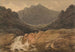 Cader Idris, norra Wales - Francis Nicholson — vy av konstverket