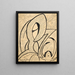Météo Paris Horizons - Francis Picabia — inramlat konstverk på väggen