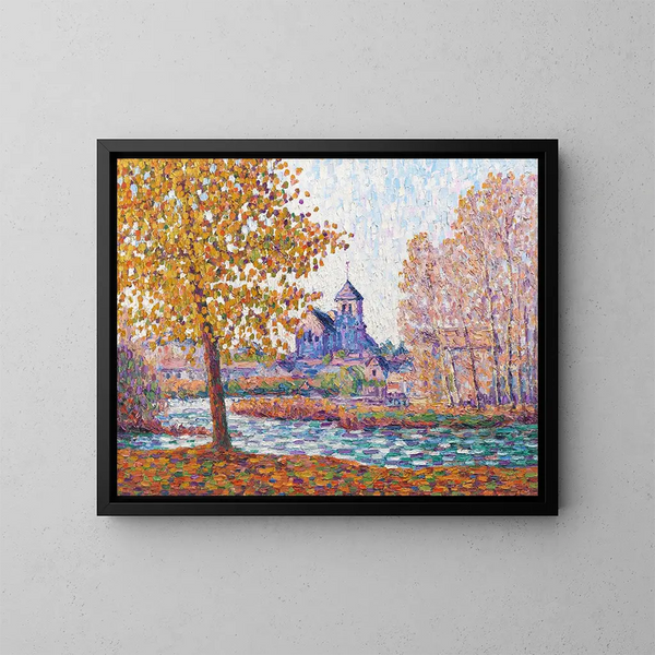 Längd: 60 cm, Höjd: 80 cm, Material: Olja på duk, Ursprung: Frankrike, År: 1912, Konsttryck av Francis Picabia — inramlat konstverk på väggen