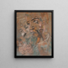 Myrte - Francis Picabia — inramlat konstverk på väggen