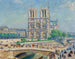 Notre-Dame under solens påverkan - Francis Picabia — vy av konstverket