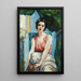 Portrait of Yvette - Francis Picabia — inramlat konstverk på väggen
