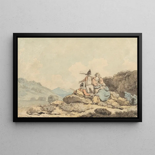 Francis Wheatley - Soldiers and Country Women.webp